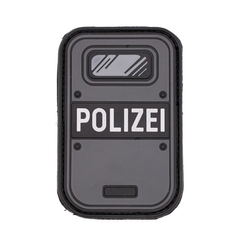 Polizei schild patch - polizei,