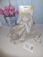 Steiff Schmusetuch Hase Hoppie  Soft Cuddly Friends 26 cm hellgrau  Kuschelweich