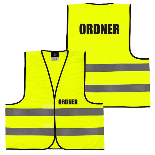 Ordner warnweste reflexweste - ordner,