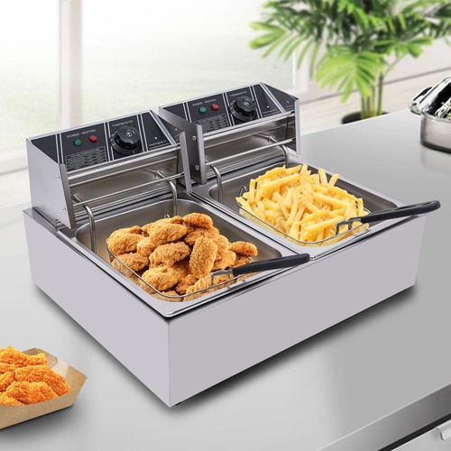 12l doppelfritteuse friteuse - 12l,