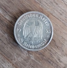 5 Reichsmark Silber 1935 E Ganisonskirche