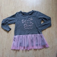 Kleid 110  Mädchen lange Arme