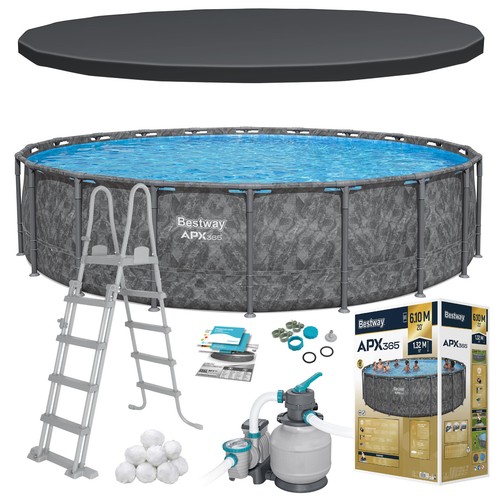 Bestway power steel frame - steel, pool