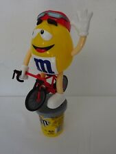 XXXX M & M `s , M&M`s , m&ms , Fahrrad , Yellow , Spender , Kaugummi , Spardose 