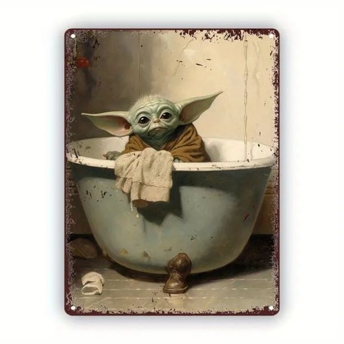 Blechschild star wars - star,