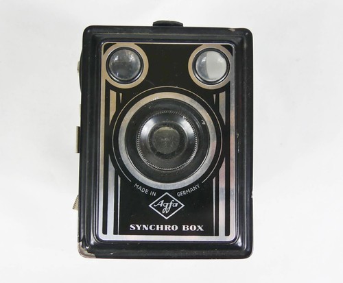 Agfa boxkamera synchro box - agfa,