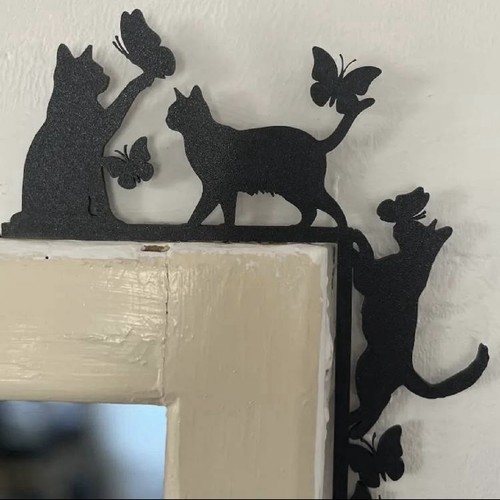 Katzen deko türrahmen katze - katzen,