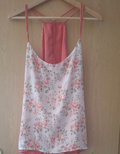 Damen top mit spaghetti - mit,