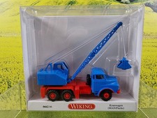 1:87 Wiking 0662 06 MAN Fuchs Kranwagen OVP / S18