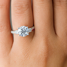 Damen Lab Grown Diamant Ring