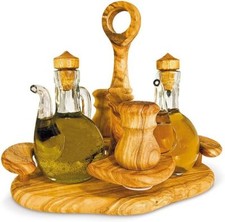 Luxus Ölkanne aus Olivenholz