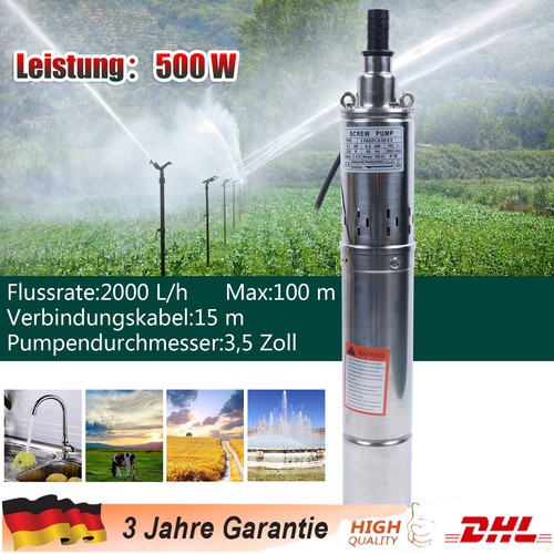 Tiefbrunnenpumpe 2000l/h