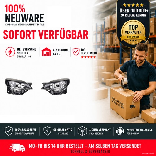 Scheinwerfer set halogen - scheinwerfer,
