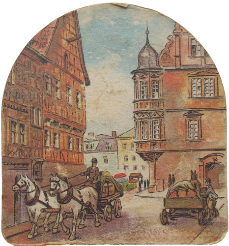 Alter bierdeckel coburger - alter,