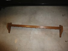 Fenster-Gardinenschienen-Bord, Eiche, 120 cm lang