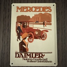 Blechschild Mercedes Daimler