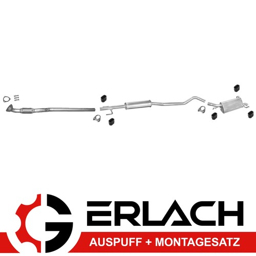 Auspuff für opel corsa - auspuff,