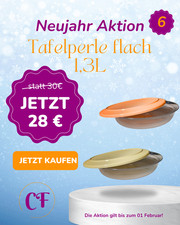 Tupperware tafelperle flach - tupperware,