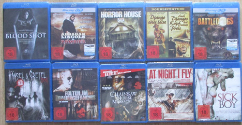 Bluray horror filme - 10, alle