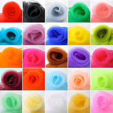 ORGANZA Stoff Meterware Deko