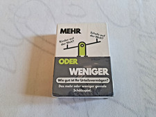 Mehr Oder Weniger – Wie gut