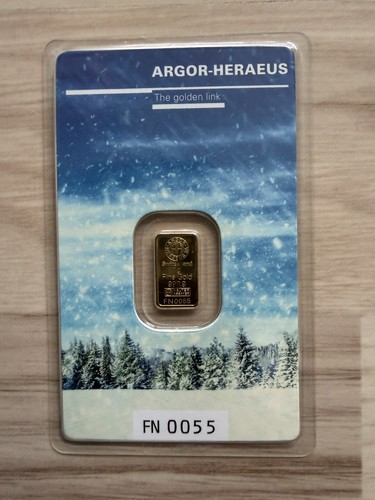 Argor heraeus feingoldbarren - argor,