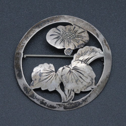 Art deco brosche 835er silber - art,