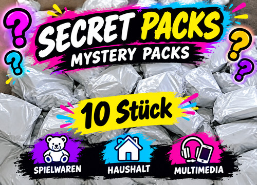 Stück secret packs - 10,