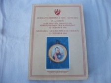 Auktionskatalog Hermann Historica 1988 , viele farbige Allachfiguren