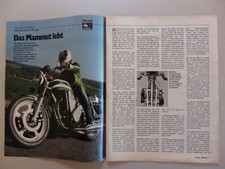 Münch TTS-1300 'Das Mammut lebt' - Fahrbericht von 1980 auf 4 Seiten