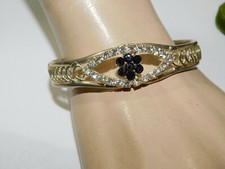 Strass Blume Silberfarben