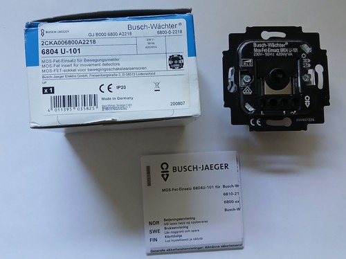 Busch jäger 6804 101 - jäger,