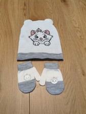 Mädchen Set Mütze Handschuhe