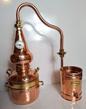 Abverkauf 2 Liter Dr. Richter Destille Highlands aus Kupfer Destillieranlage 2L