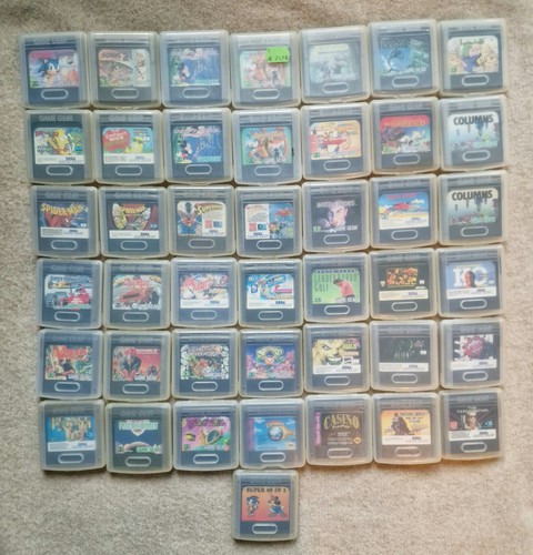 Sega game gear spiele sammlung - game,