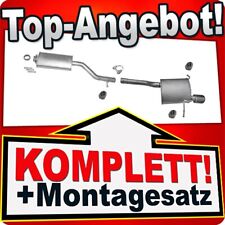 Auspuff für MERCEDES C-KLASSE (CL203) C180 C200 C230 Kompressor Auspuffanlage