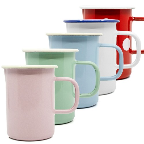 Nostalgie meßbecher emaille - meßbecher,
