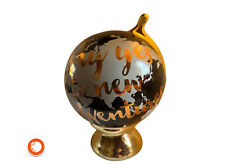 1990er edle Spardose  Globus  Keramik Reisekasse Germany