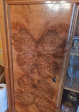 Wohnzimmerschrank Vitrine Intarsien Einlegearbeiten - NUR ABHOLUNG