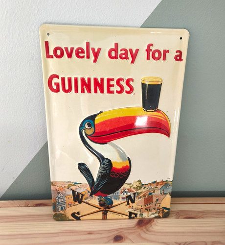 Guinness metall blechschild - guinness, metall-/blechschild