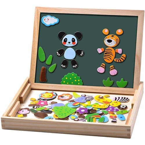 Kinder holzpuzzle magnettafel - kinder,