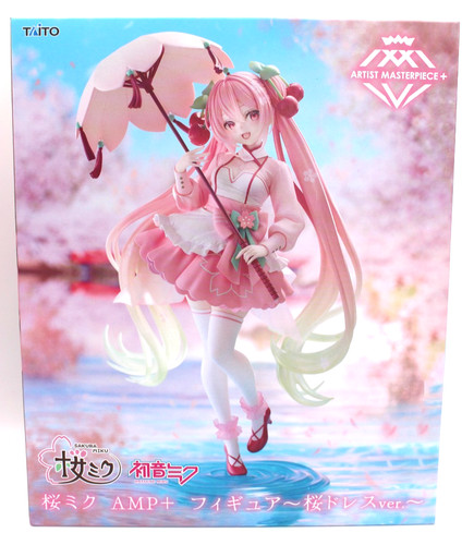 Sakura miku amp figur - miku, amp+
