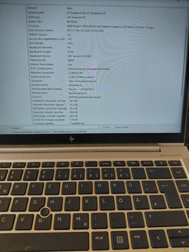 845 elitebook - g7,