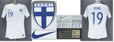 Original match worn shirt Spielertrikot Finnland Ring 2018 gegen Belgien