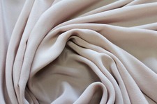 Seidenstoff 11,00€/m² reine Seide,Crepe de Chine beige dunkel zum Meterpreis G21