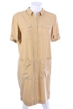 ESPRIT Kleid Safarikleid M beige
