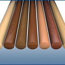 25 cm Rundholz Ø 45 mm Holz