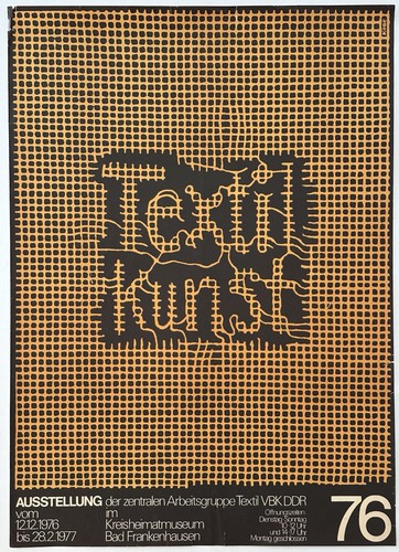 Original textil kunst ddr - original,