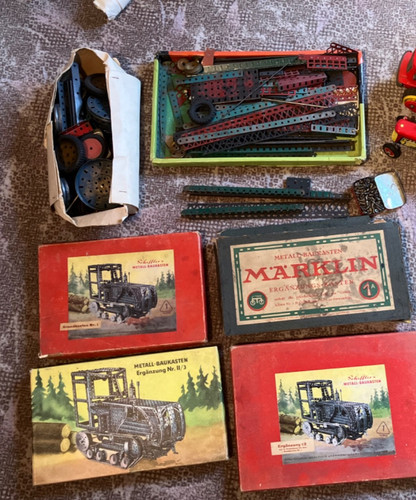 Metallbaukästen merklin ddr - metallbaukästen,