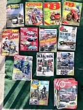 Verschiedene Motorrad-Zeitschriften 1977-88